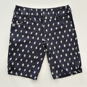 Wild Rye Shorts 12 Freel Mountain Bike Bermuda Geo Dot Blue Stretch 12 Inseam